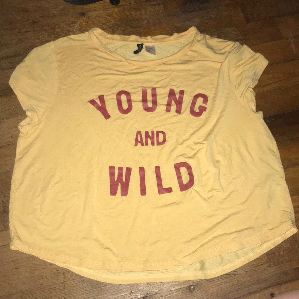 Young and Wild Tee